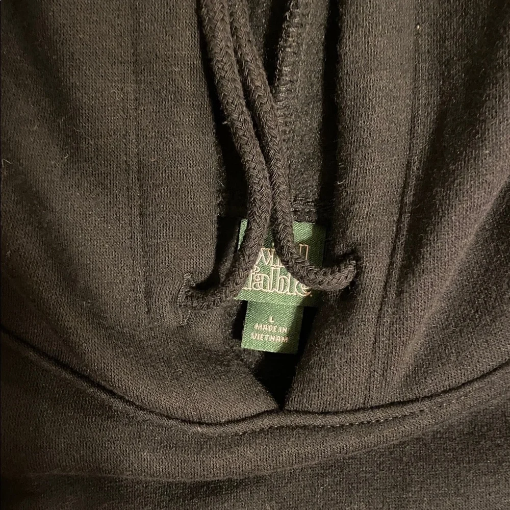 NWOT Wild Fable Black Cropped Hoodie - Picture 4 of 6